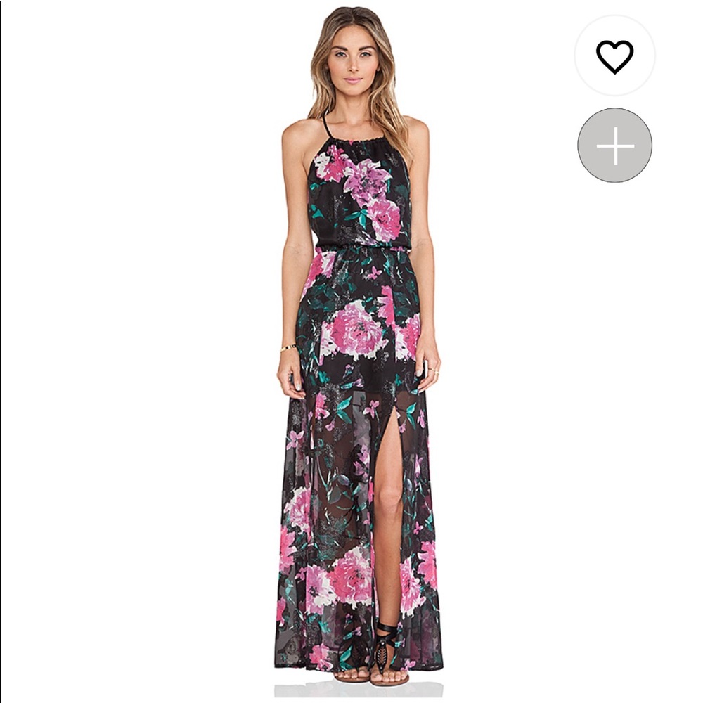 Tularosa Bella Floral maxi dress from revolve